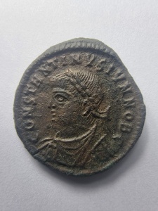 Moneda Romana , CONSTANTINE II , 317-330 d.Hr. - Img 1