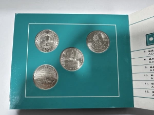 Thailanda – Set 12 monede comemorative de 10 Baht – Familia Regală - Img 3