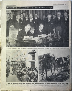 Ziar Istoric - “Daily Sketch – Year of History in Pictures 1938” - Publicat pe 31 decembrie 1938, Londra. - Img 6