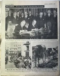 Ziar Istoric - “Daily Sketch – Year of History in Pictures 1938” - Publicat pe 31 decembrie 1938, Londra. - Img 6