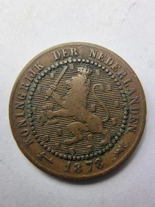 1 Cent 1878 – Olanda – Willem III