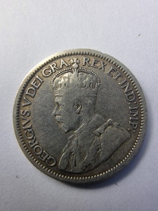 10 Cents – Canada – 1916 – George V - argint - Img 1