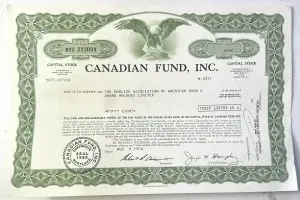 Certificat Canadian Fund, Inc. (SUA, 1976)