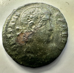 CONSTANS ( 337-350 AD ) -Moneda Antica Romana