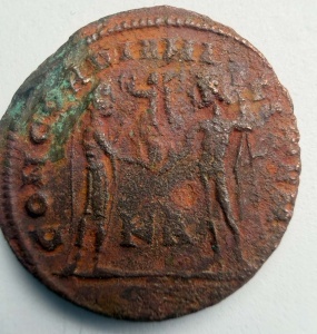 GALERIUS MAXIMIAN - CAESAR ( 293-305 AD ) - Moneda Antica Romana - Img 2