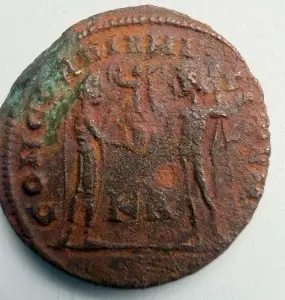 GALERIUS MAXIMIAN - CAESAR ( 293-305 AD ) - Moneda Antica Romana - Img 2