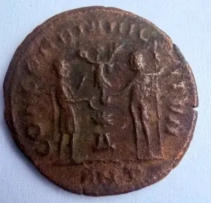 GALERIUS MAXIMIANUS - CAESAR ( 296- 297 AD) - ANTIOCH - Moneda Antica Romana - Img 2