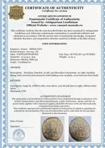 HERACLIUS ( 610-641 AD ) - Moneda Medievala Bizantina - Img 3