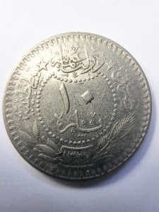 Imperiul Otoman - Sultan Mehmed V - 10 Para ( 1909 - 1918 ) - Img 1