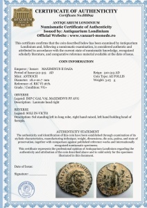 MAXIMINUS II DAZA ( 310-313 AD ) - Moneda Antica Romana - Img 3