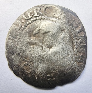 Moneda Anglia - James I - Half Groat ( 2 Pence ) - 1603/1625