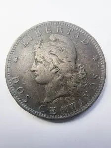 Moneda Argentina - 2 Centavos 1891 - Img 2