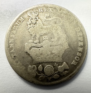 Moneda Argint 0.925 - Regatul Unit - George IV - 1 Shilling 1826 - Img 2