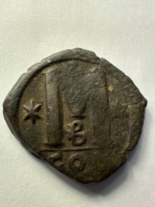 Moneda Byzantina , JUSTINIAN I cel MARE , 527-565 - Img 2