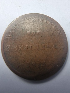 Moneda Danemarca - Frederic VI - 3 Skilling 1815