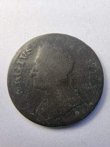 Moneda - Farthing 1754 – George II – Marea Britanie