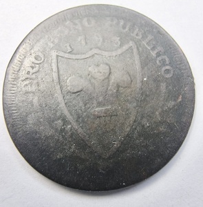 Moneda North Wales - Farthing 1793 ( Token ) - Img 2