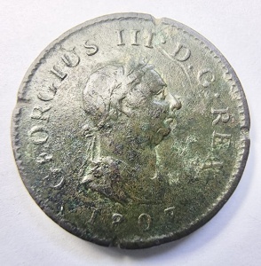 Moneda Regatul Unit - George III - Farthing 1807