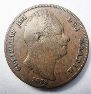 Moneda Regatul Unit - William IV - Farthing 1835