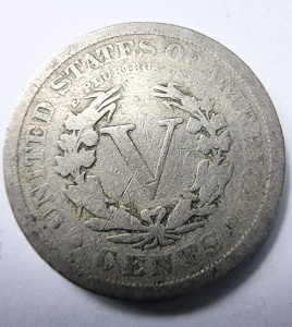 Moneda USA - Liberty Head “V” - 5 Cents 1904 - Img 2