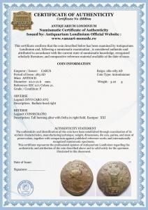 (RARA) - CARUS DIVUS ((283 AD) - Moneda Antica Romana. - Img 3
