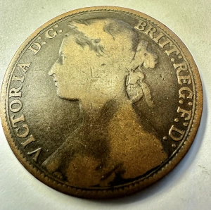 REGATUL UNIT - VICTORIA - ONE PENNY 1879