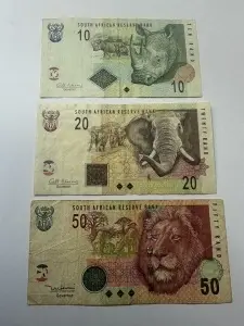 Set Bancnote - Africa de Sud - 10/20/50 Rand ( 2005-2012 )