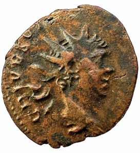 TETRICUS II - CAESAR ( 272-274 AD ) -TRIER - MONEDA ANTICA - IMPERIUL GALLIC