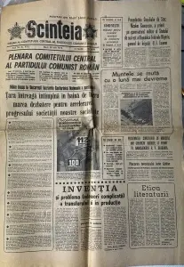 Ziar Comunist „Scînteia”, ediția de marți, 18 iulie 1972 (Anul XLI, Nr. 9212, 6 pagini