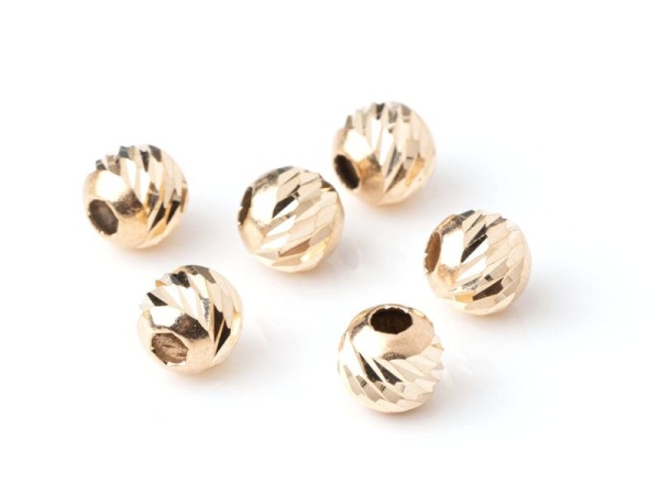 BILE SLASH DIN AUR 14K Ø2.5MM
