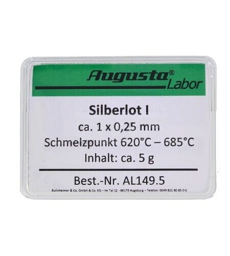 LIPITURA ARGINT I - 620- 685 °C 5G