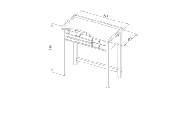 BANC STANDARD PENTRU LUCRU DURSTON - Img 5