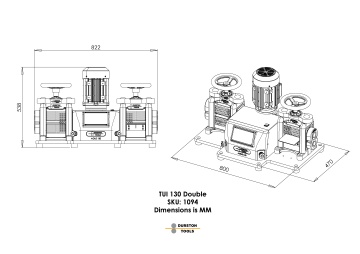 LAMINOR DURSTON DUBLU ELECTRIC TUI 130 DSP - Img 6