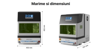 APARAT PENTRU TAIAT SI GRAVAT CU LASER RR 70 W HD - Img 4