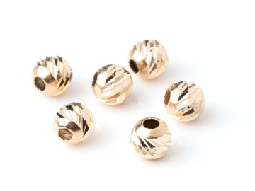 BILE SLASH DIN AUR 14K Ø2.5MM