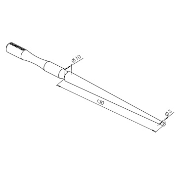 DORN METALIC ROTUND 3-10 MM DURSTON