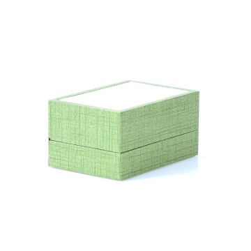 CUTIE MARE PENTRU INEL IMITATIE LEMN VERDE DESCHIS CU BEJ - Img 3