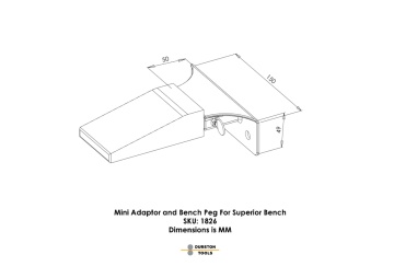 PANA CU ADAPTOR PENTRU BANC DE LUCRU DURSTON - Img 2
