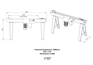MASA AUTOMATA PENTRU TRAS SARMA 1800MM - Img 2