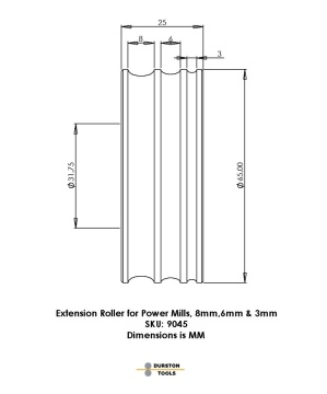 ROLE LATERALE LAMINOR 8,6&3MM - Img 2