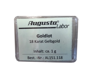 LIPITURA AUR GALBEN 18K 1G - Img 2