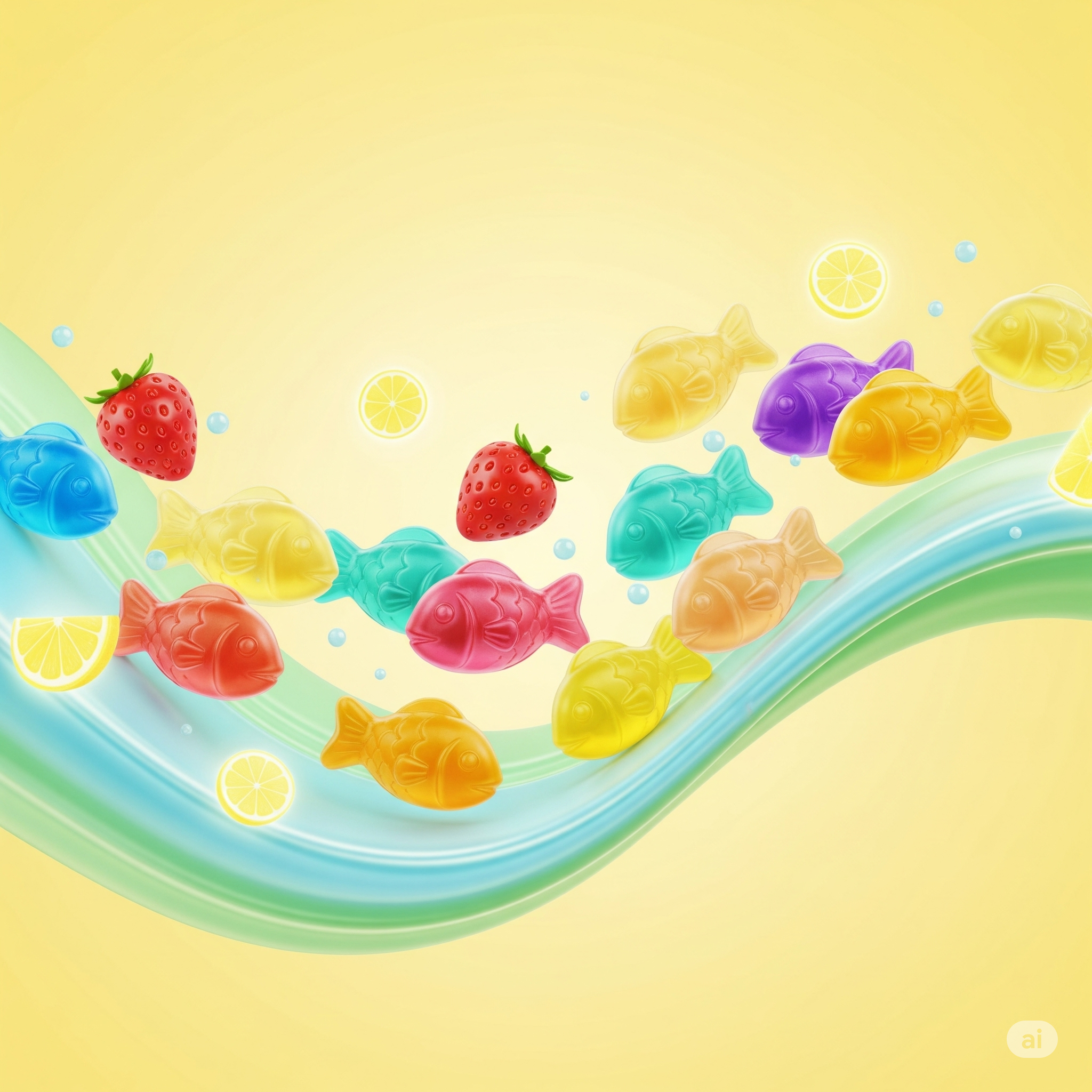 Peștișori gumați cu Omega-3 Moller's – Gust delicios și sprijin zilnic pentru copii