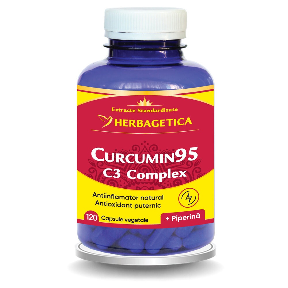 Curcumin 95 C3 Complex 120 capsule Herbagetica