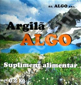 Argila pulbere 200 g Algo