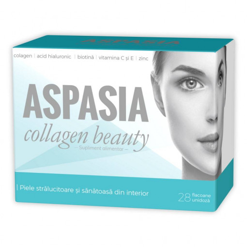 Aspasia Collagen Beauty 28 flacoane Zdrovit