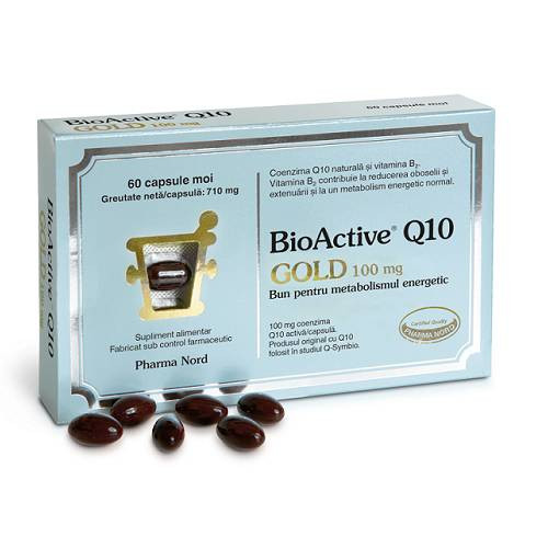 BioActive Q10 Gold 100 mg 60 capsule Pharma Nord