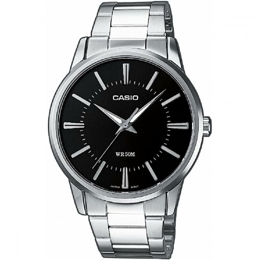 Ceas Bărbați Casio MTP1303PD1AVEG Argintiu Negru