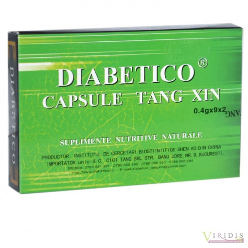 Diabetico Capsule Tang Xin 18 capsule China