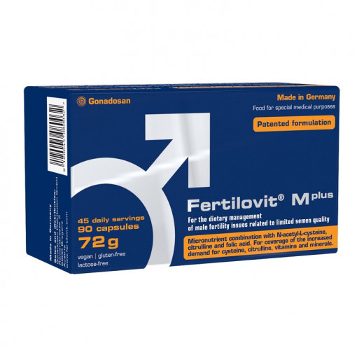 Fertilovit M plus 90 capsule Gonadosan