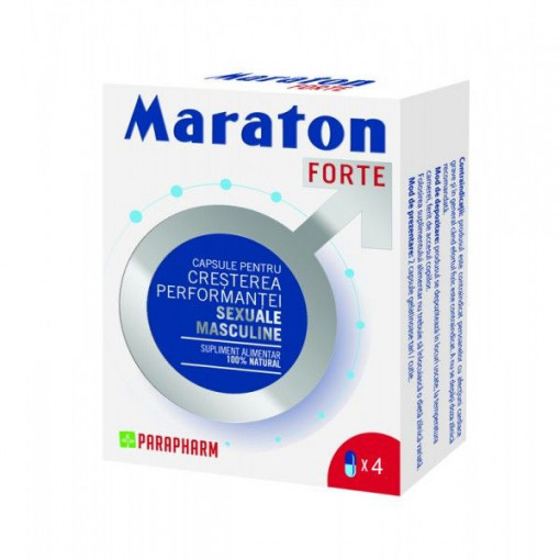 Maraton Forte 4 capsule Parapharm